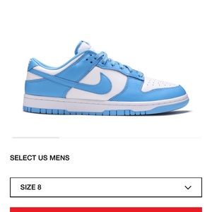 Nike dunk low university blue